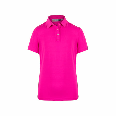 Polo col montant à manches courtes pour fille