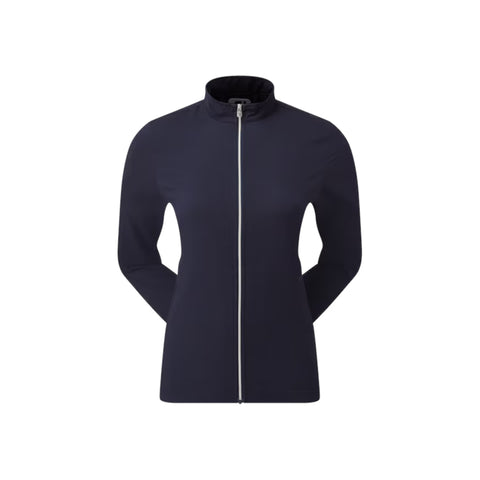 Chemise coupe-vent entièrement zippée pour femme