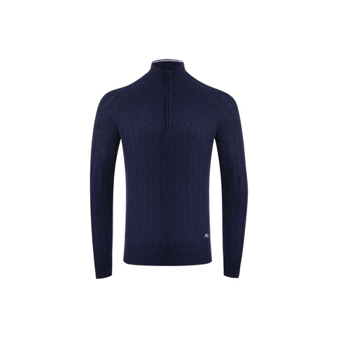 Men Cashmere Luxe Half-Zip