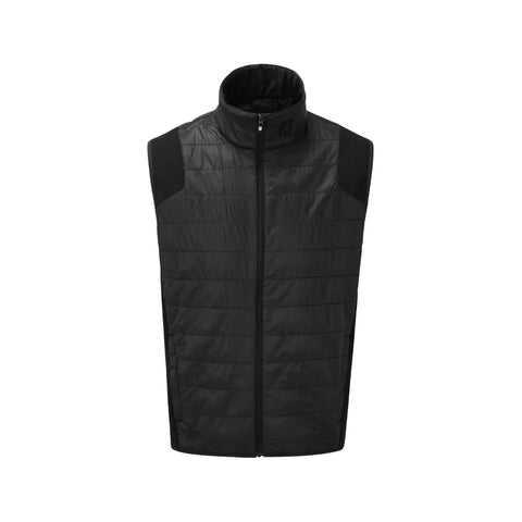 Steppweste aus Jersey-Fleece