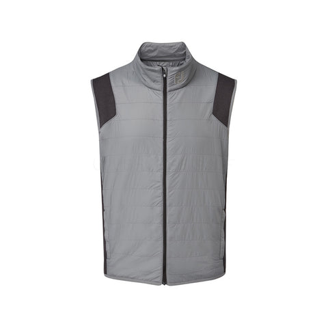 Steppweste aus Jersey-Fleece
