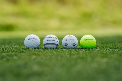 TaylorMade TP5 and TP5x Stripe Balls