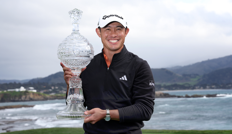 Collin Morikawa at the AT&T Pebble Beach Pro-Am 2026