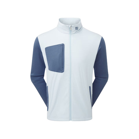 FootJoy ThermoSeries Hybrid Jacket, men's outdoor jacket with insulated fabric and sporty design, suitable for cold weather.