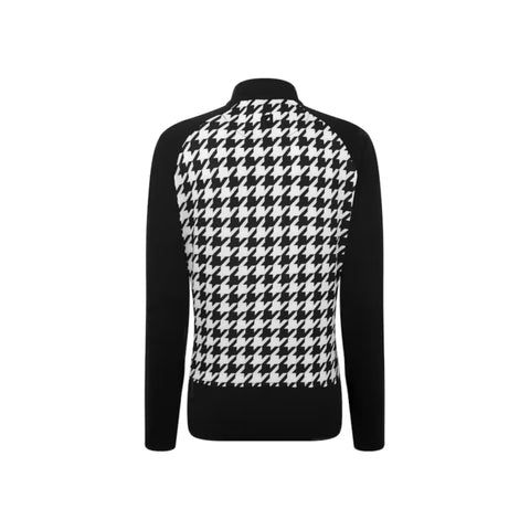 Houndstooth Printed Midlayer