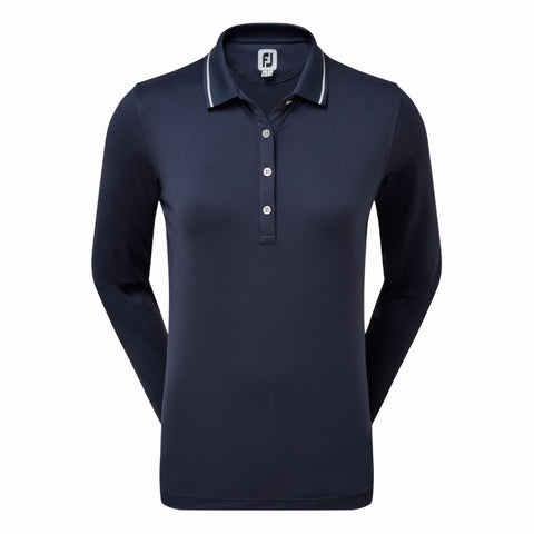 Polo thermique à manches longues pour femme