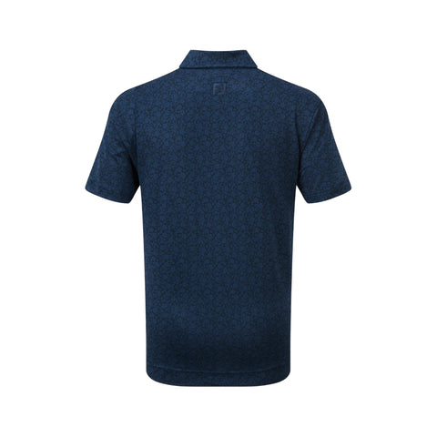 Junior-Polohemd aus Lisle mit Blumenmuster (2026)