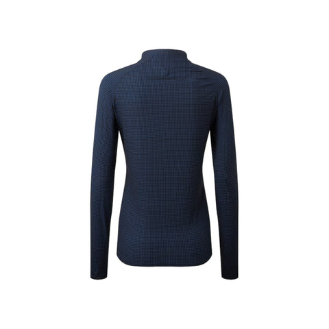 Gewebte Jacke mit Hahnentrittmuster für Damen 