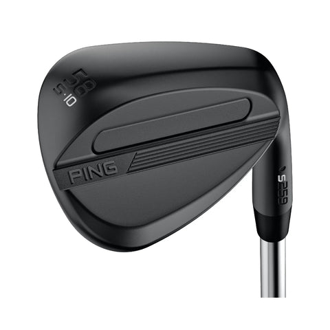 PING S259 Wedge Midnight golf club with black finish and textured grip, designed for precise short game shots.