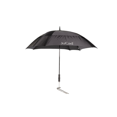 Parapluie de golf télescopique JuCad, résistant au vent, avec pic