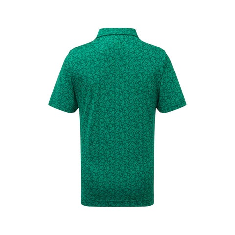 Junior-Polohemd aus Lisle mit Blumenmuster (2026)
