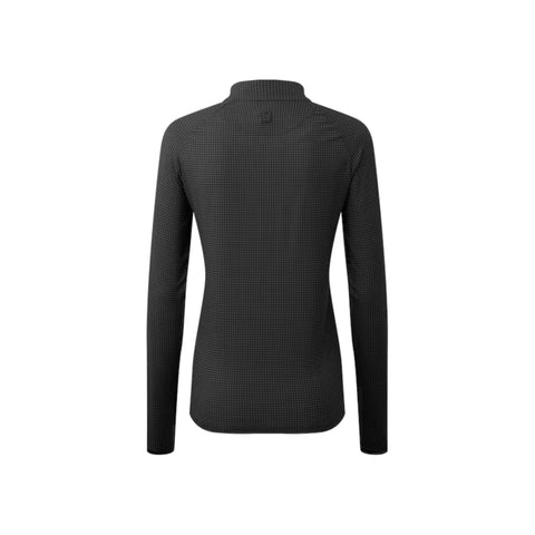 Gewebte Jacke mit Hahnentrittmuster für Damen 
