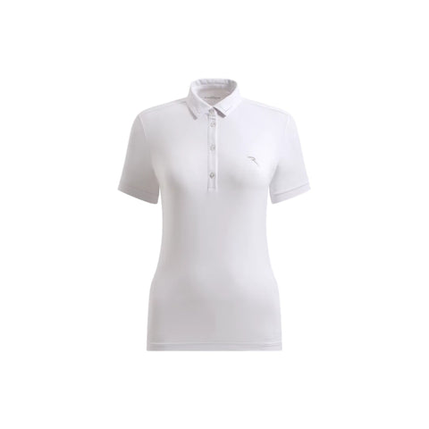 Anthrazitfarbenes Poloshirt für Damen