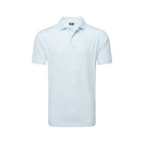 Houndstooth Geo Lisle Polo