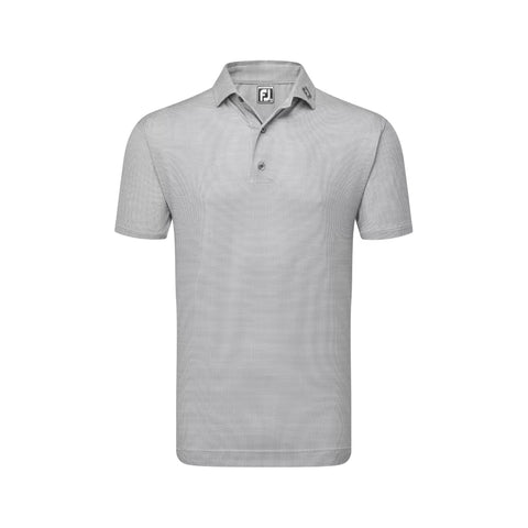 Octagon Print Lisle Polo