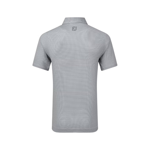 Polo en fil d'Écosse à imprimé octogone