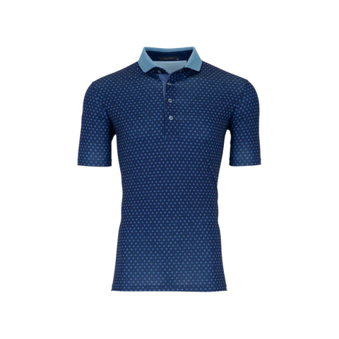 Old English Floral Polo