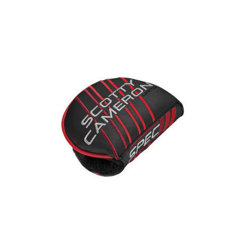 A black Scotty Cameron headcover for the Phantom 11R OC Limited Edition.