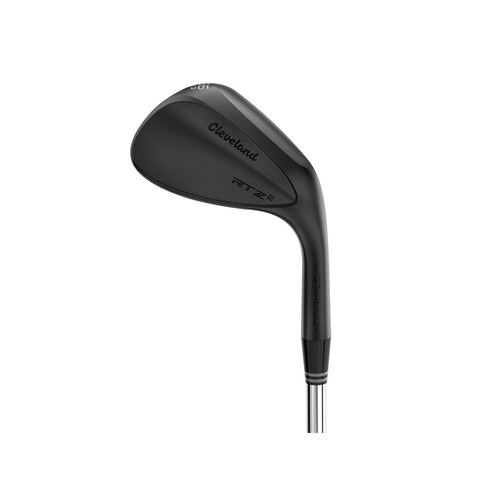 Cleveland Golf RTZ 2 Wedge in black satin finish, angled product view