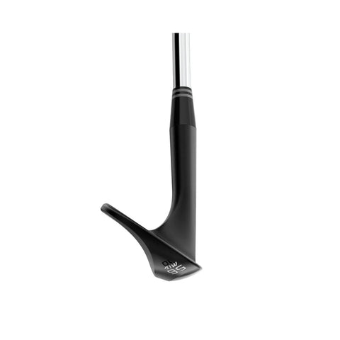 Cleveland Golf RTZ 2 Wedge in black satin finish with textured clubface and chrome shaft