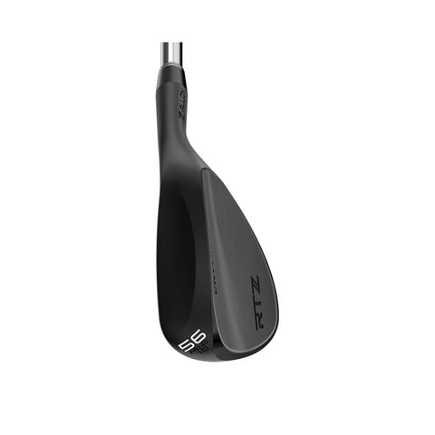 RTZ Black Satin Wedge