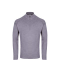 Kjus Kulm Half-Zip midlayer in steel grey fabric, featuring a half-zip front and comfortable fit for outdoor activities.