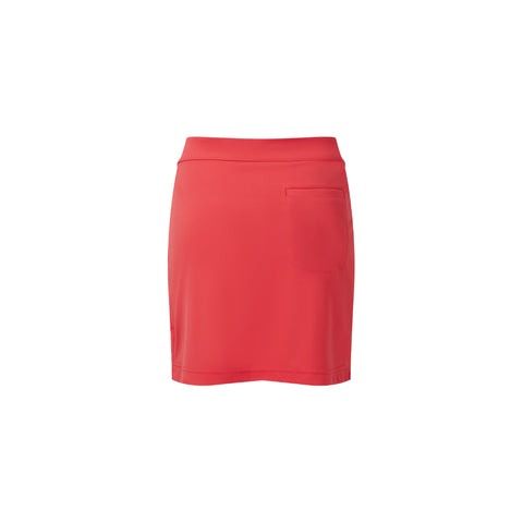 Women's Skort with Gingham Trim