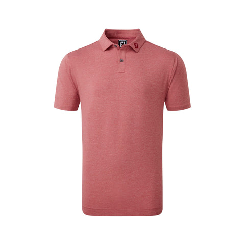 Heather Self Collar Lisle Polo