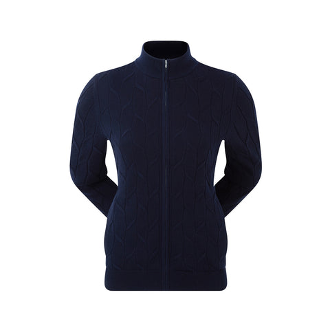 Pull doublé entièrement zippé pour femmes