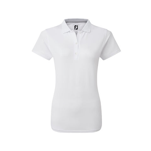Women's Stretch Pique Solid Polo