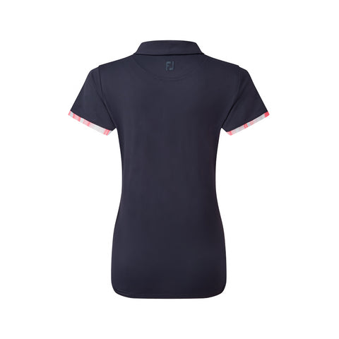 Women's Watercolour Trim Pique Polo