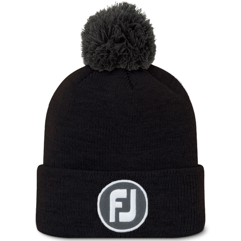 Solid Pom Pom Beanie