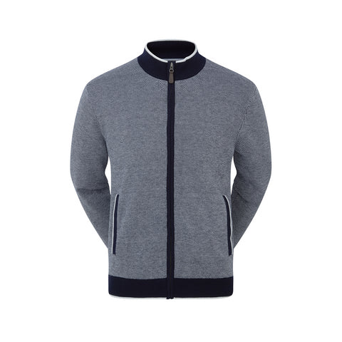 Full-Zip Lined Pullover