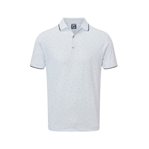 Piqué-Poloshirt mit Push-Play-Print