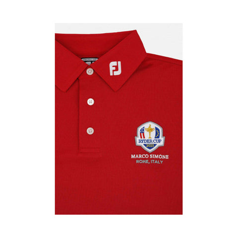 Einfarbiges Stretch-Piqué-Poloshirt – Ryder Cup Edition