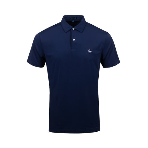 Polo en jersey extensible uni