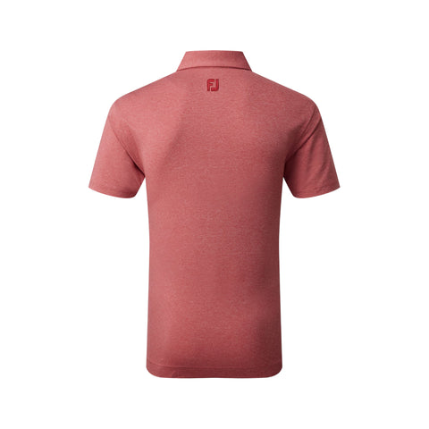 Heather Self Collar Lisle Polo