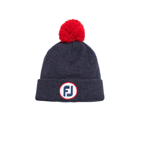 Solid Pom Pom Beanie