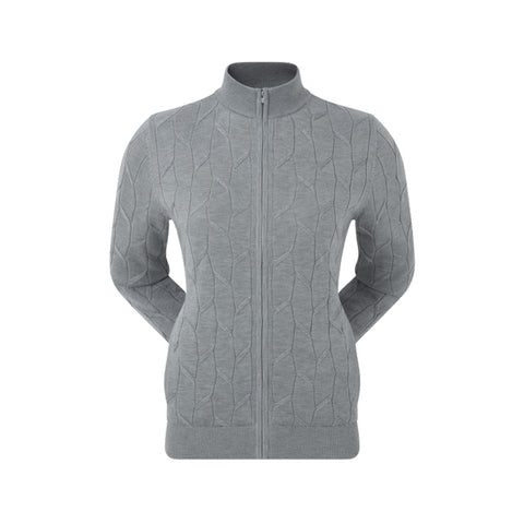 Pull doublé entièrement zippé pour femmes